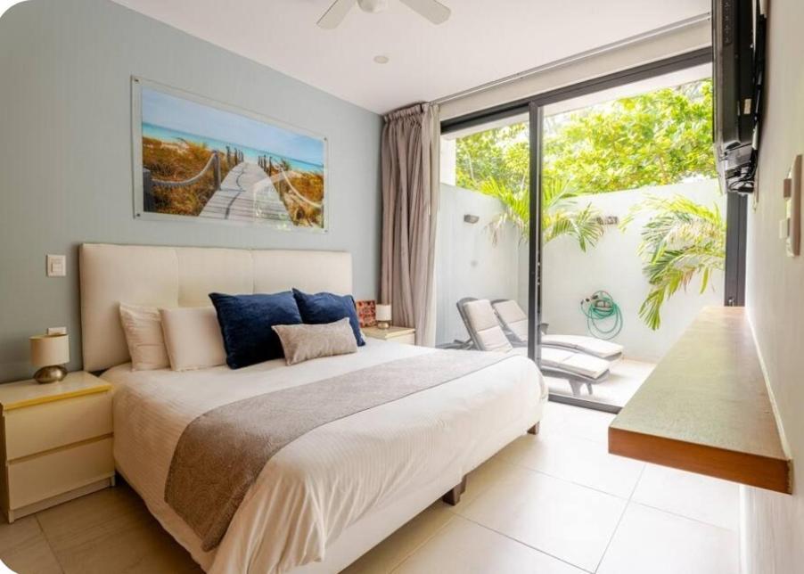 Modern 1 Bedroom Suite By Beach Great Location! Puerto Morelos Exterior photo